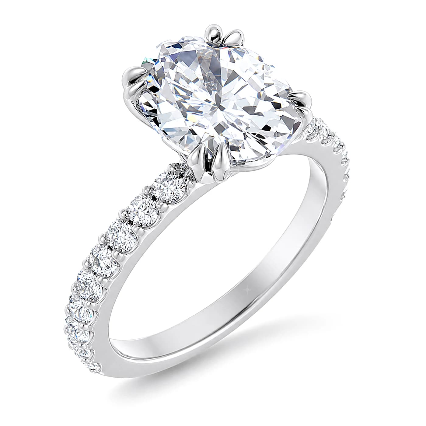 1.5-carat oval diamond ring from URALABAMA